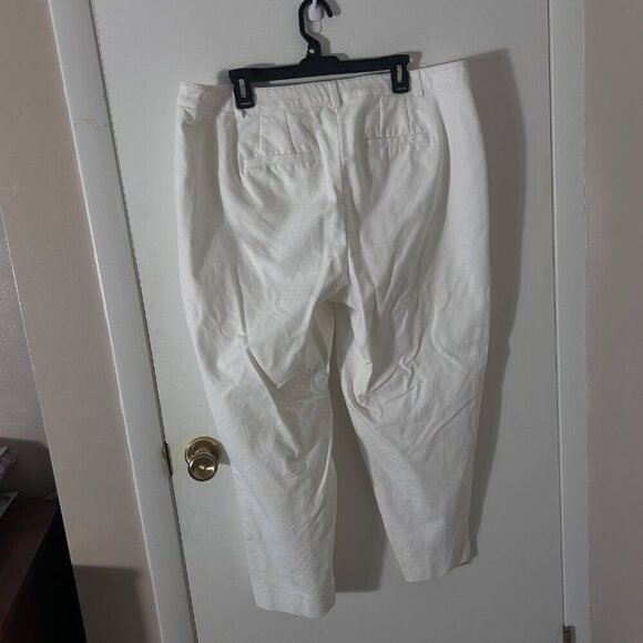 Chadwick's of Boston White Pants Size 18W NWOT - Picture 3 of 5